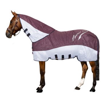 Neck rain & fly blanket IRH-Super-dry -  Bordeaux